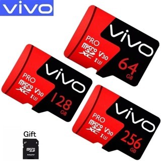 ViVo Pro Micro SD Card U3 V30 SDHC / SDXC TF Card Memory Card 32GB 64GB 256GB 128GB 256GB 512GB 1TB 