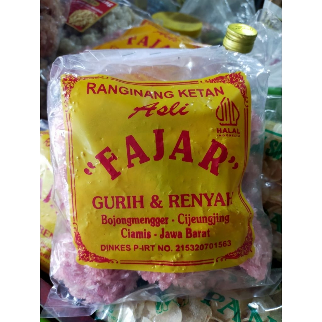 

Rengginang Ketan Asli Fajar