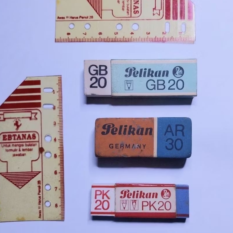 

(BACA DESKRIPSI) Penghapus Pelikan AR30 - GB20 - PK20 made in germany