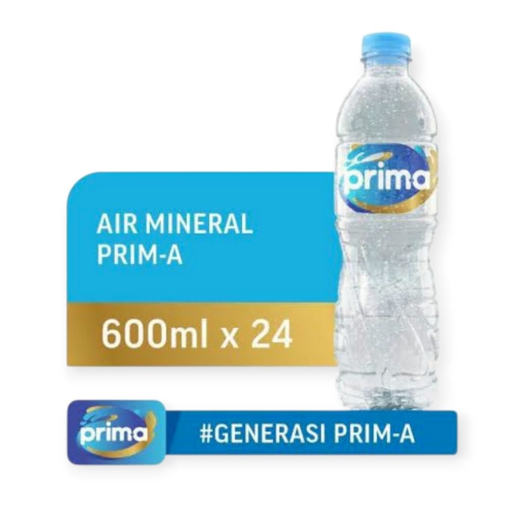 

Prima Air Mineral Botol 600ml x 24 ( 1 Karton )