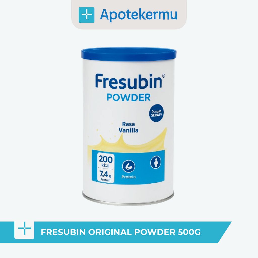 

FRESUBIN ORIGINAL POWDER 500G - SUSU MALNUTRISI PASCA OPERASI COMPLETE ORAL NUTRITION POWDER