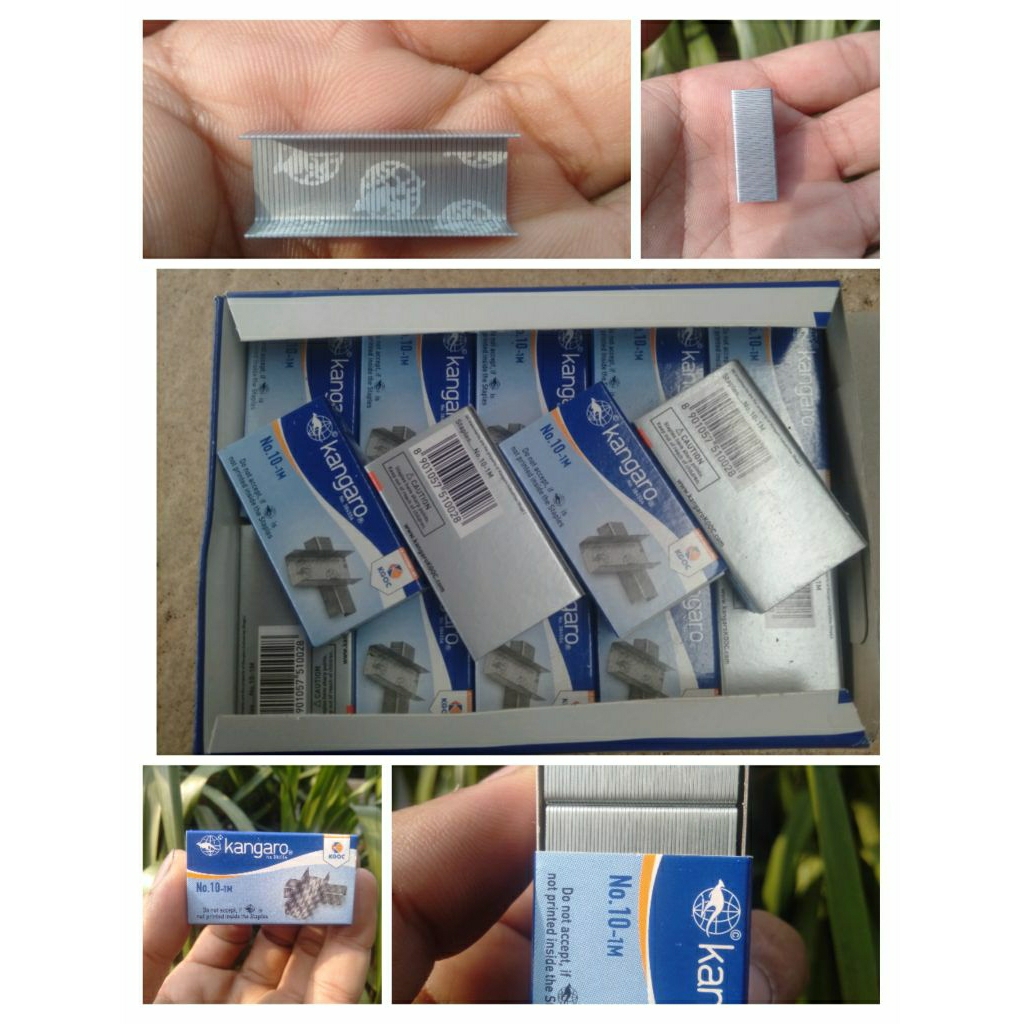 Isi Staples KANGARO Kecil No 10 LE / Necis / Isi Hekter Less Effort Save Power Kangaro