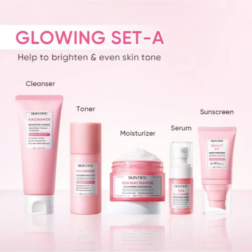 Skintific Glowing Set