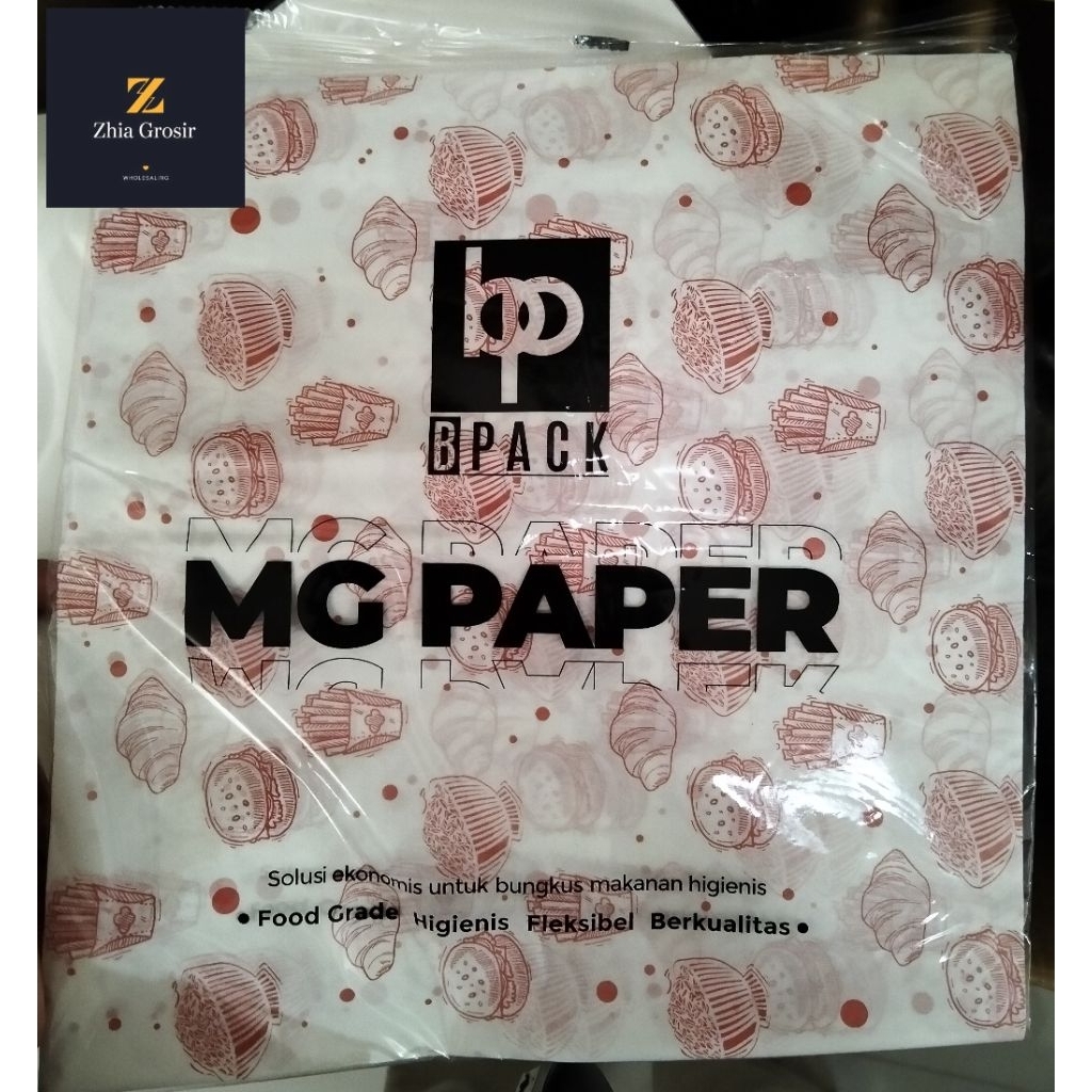 Kertas Bungkus Nasi KFC Motif