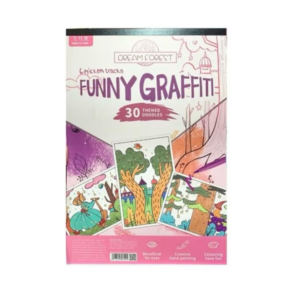 

Funny Graffiti 30 Theme Doodles