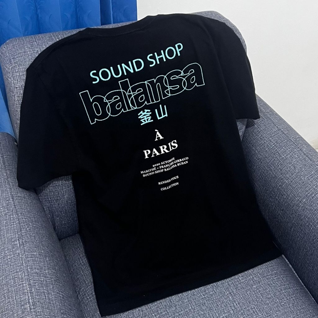 Marithe Francois Girbaud x Sound Shop Balansa Tee Tshirt Kaos