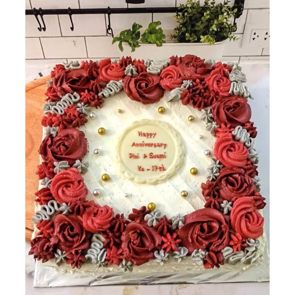 

Red velvet cake 3layer