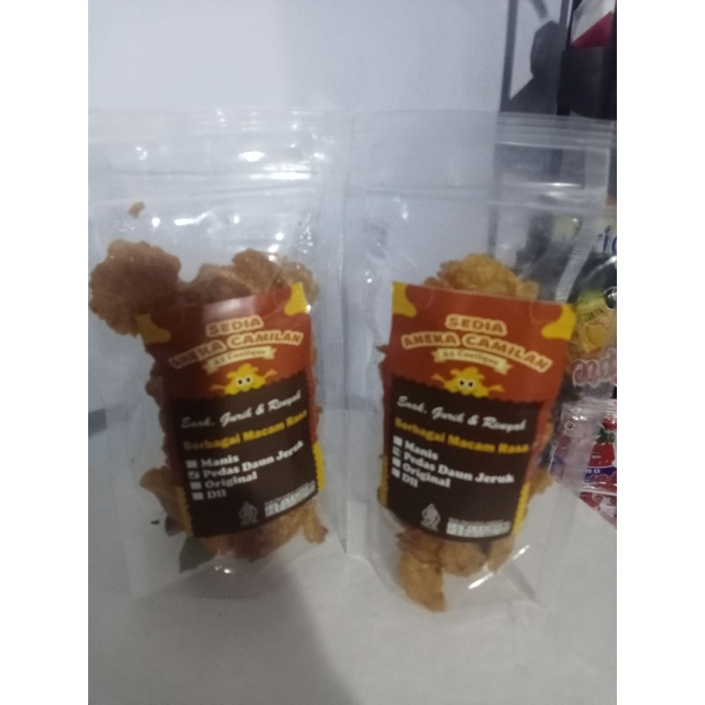 

emping melinjo pedas manis 1000gram