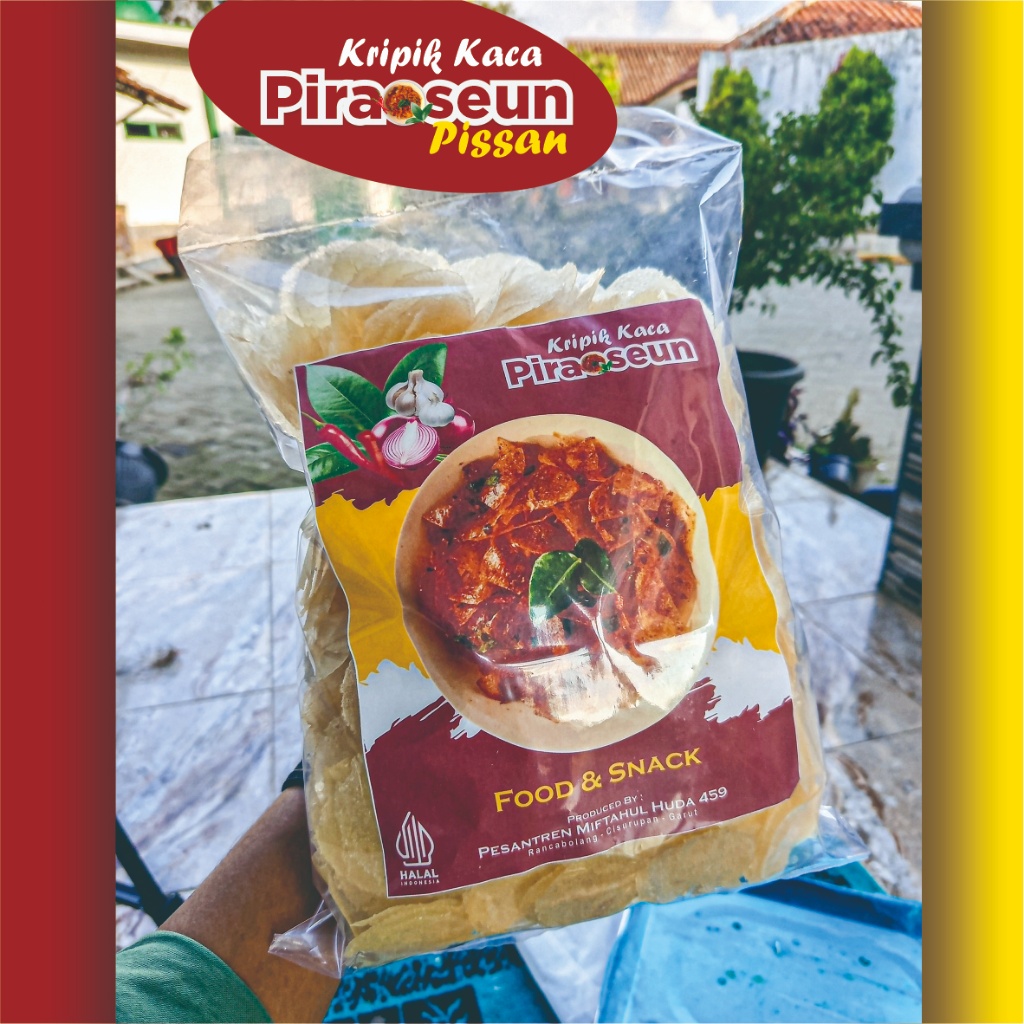 

Kripik Kaca Mentah I Kirca 500 Gram/ 1 Kg - Piraoseun Pissan