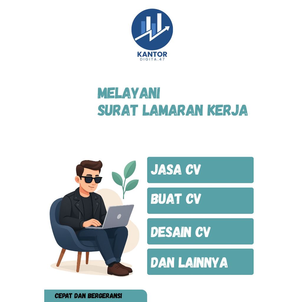 Surat lamaran kerja, Desain CV, Buat CV, Jasa CV dan lainnya