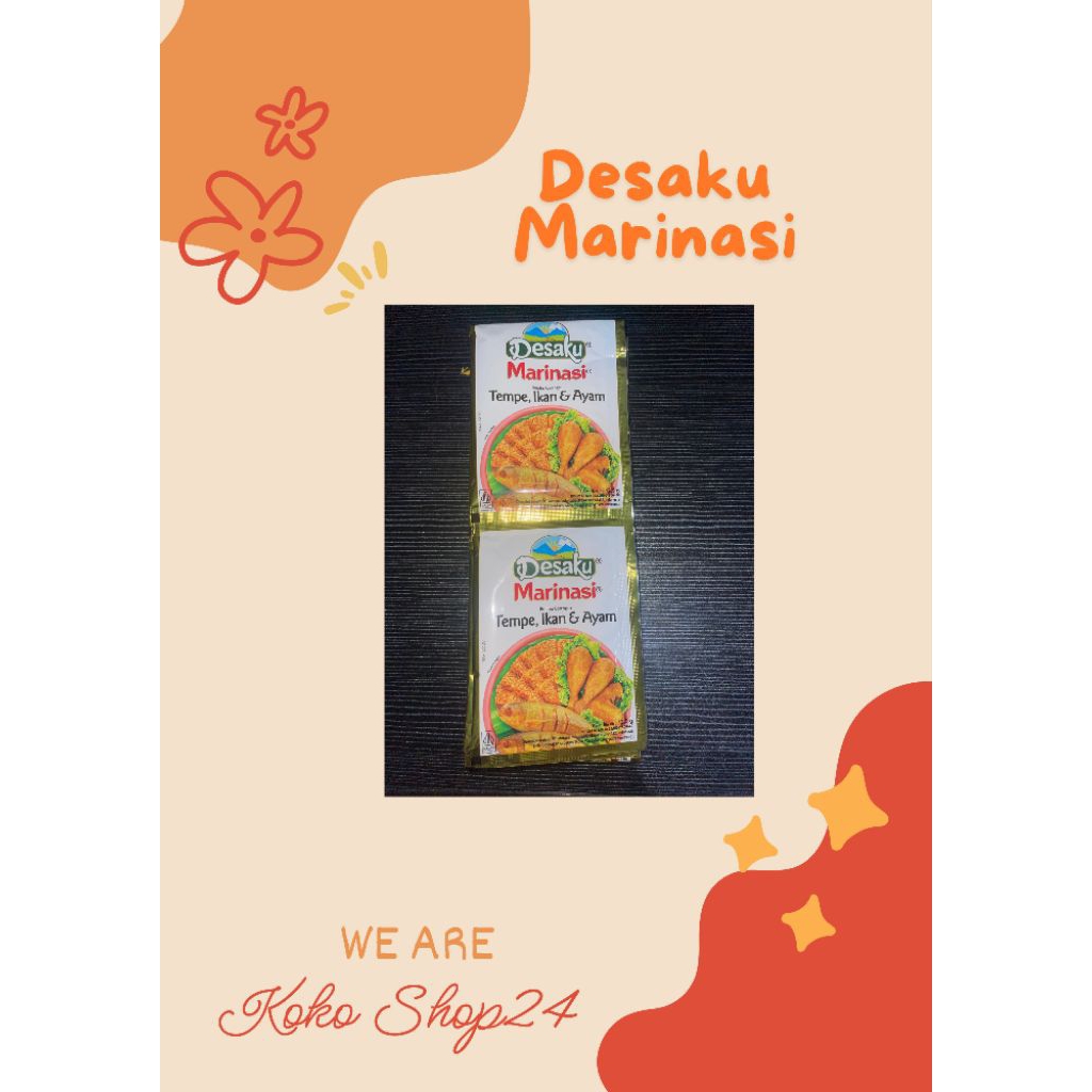 

Desaku Bumbu Marinasi Ayam Tahu Tempe Ikan