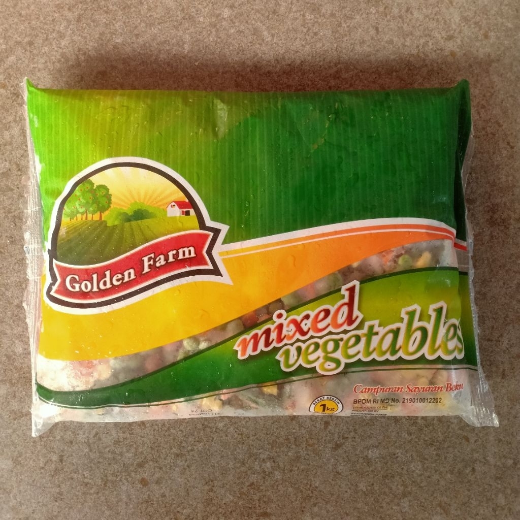 

Golden Farm Mix Vegetable 500 gram