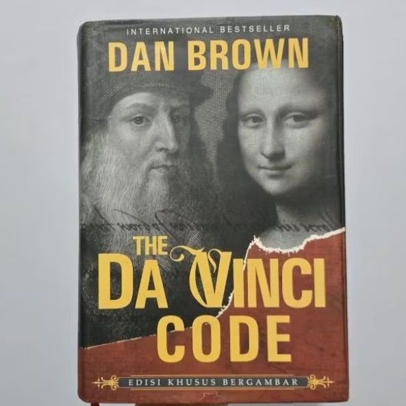 ORI Buku Edisi Bergambar Da Vinci Code - Dan Brown