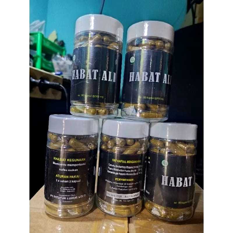 

HABAT ALI PREMIUM ORI ISI 80 KAPSUL