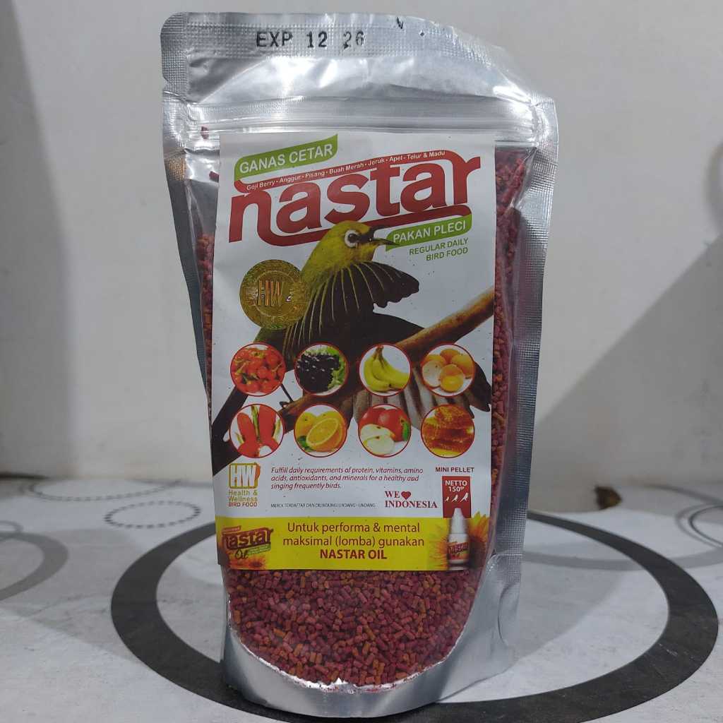 VOER HW NASTAR ORIGINAL VOER UNTUK PLECI DECU PRENJAK DAN BURUNG LAINNYA