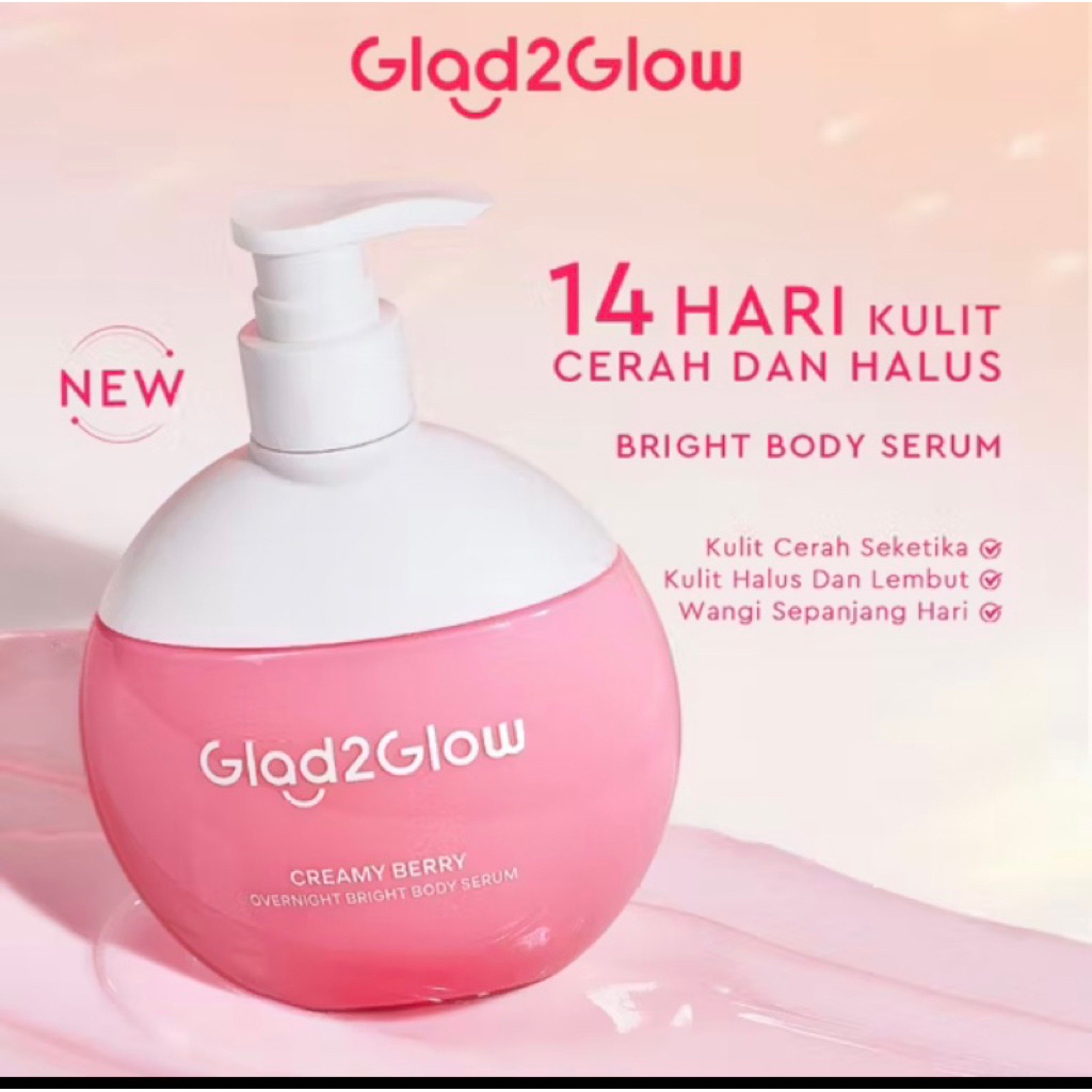 body serum glad2glow