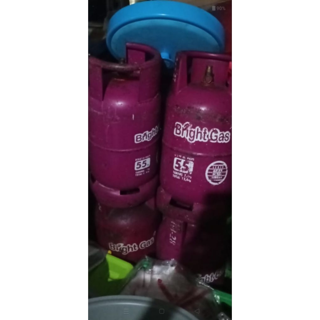 TABUNG BRIGHT GAS 5.5KG TABUNG KOSONGAN