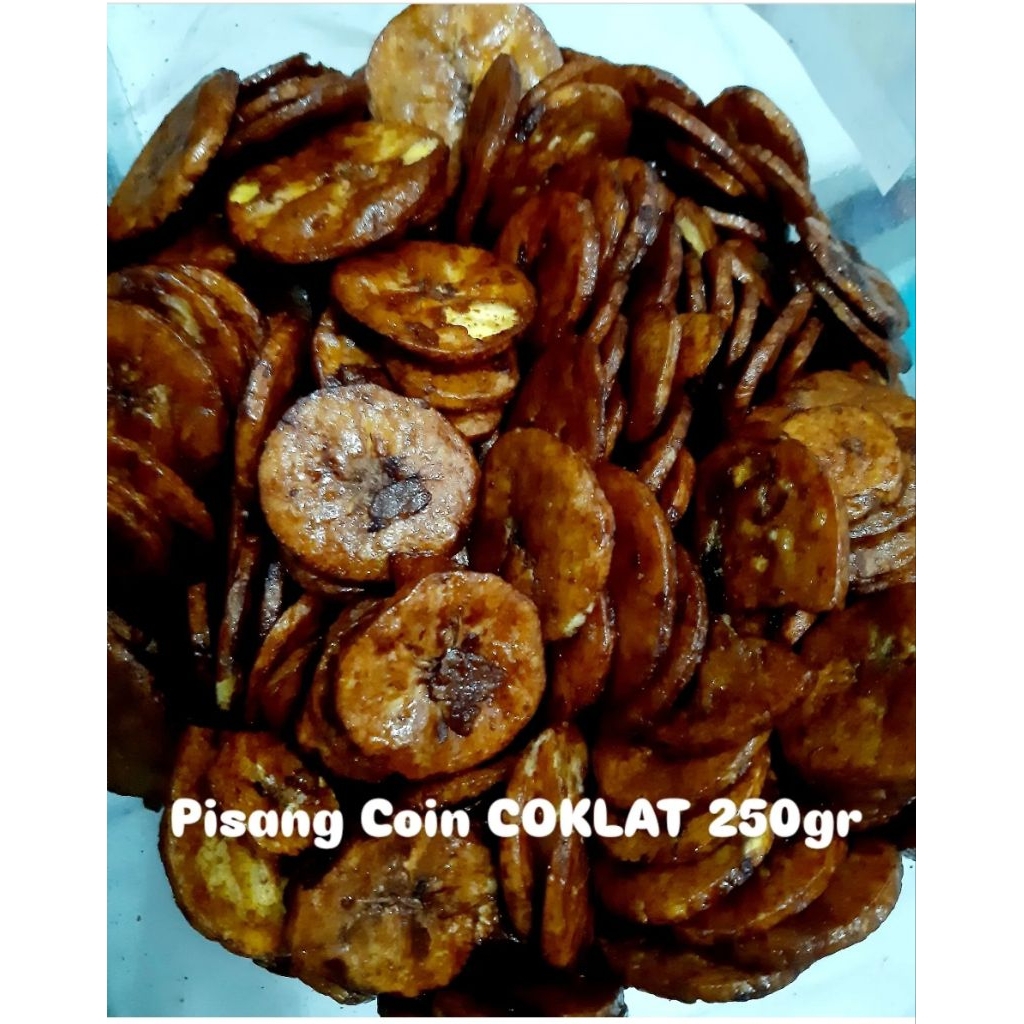 

KERIPIK PISANG COIN COKLAT 250GR