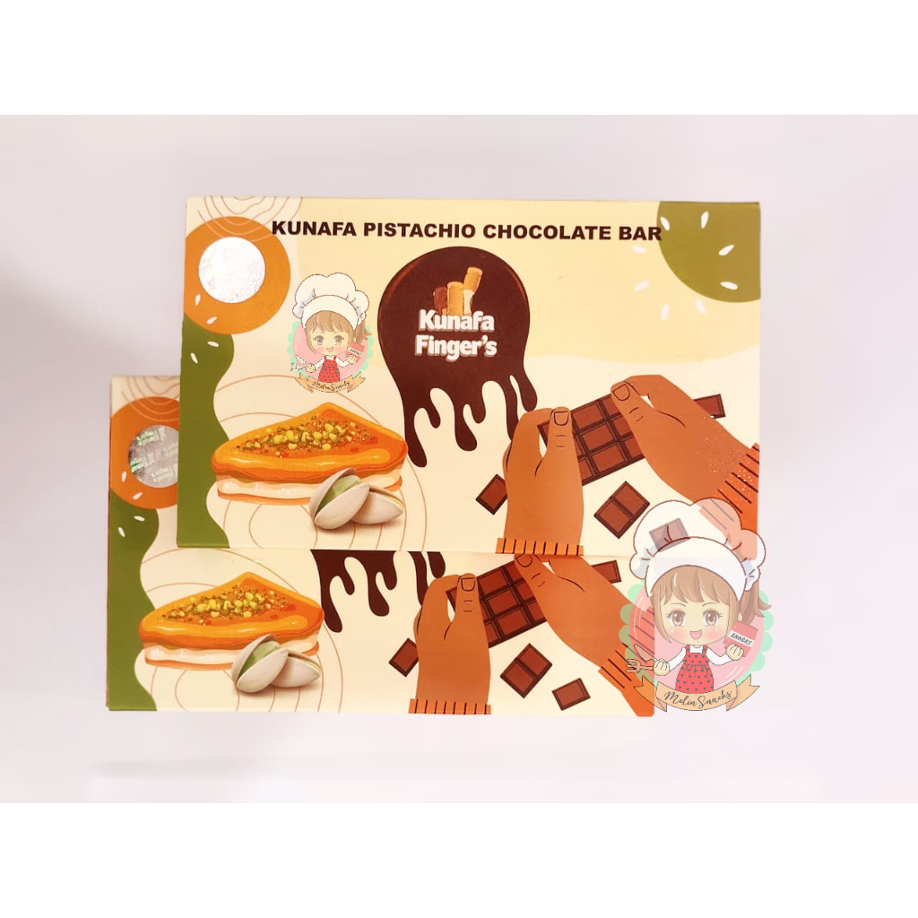 

Coklat pistachio kunafa finger