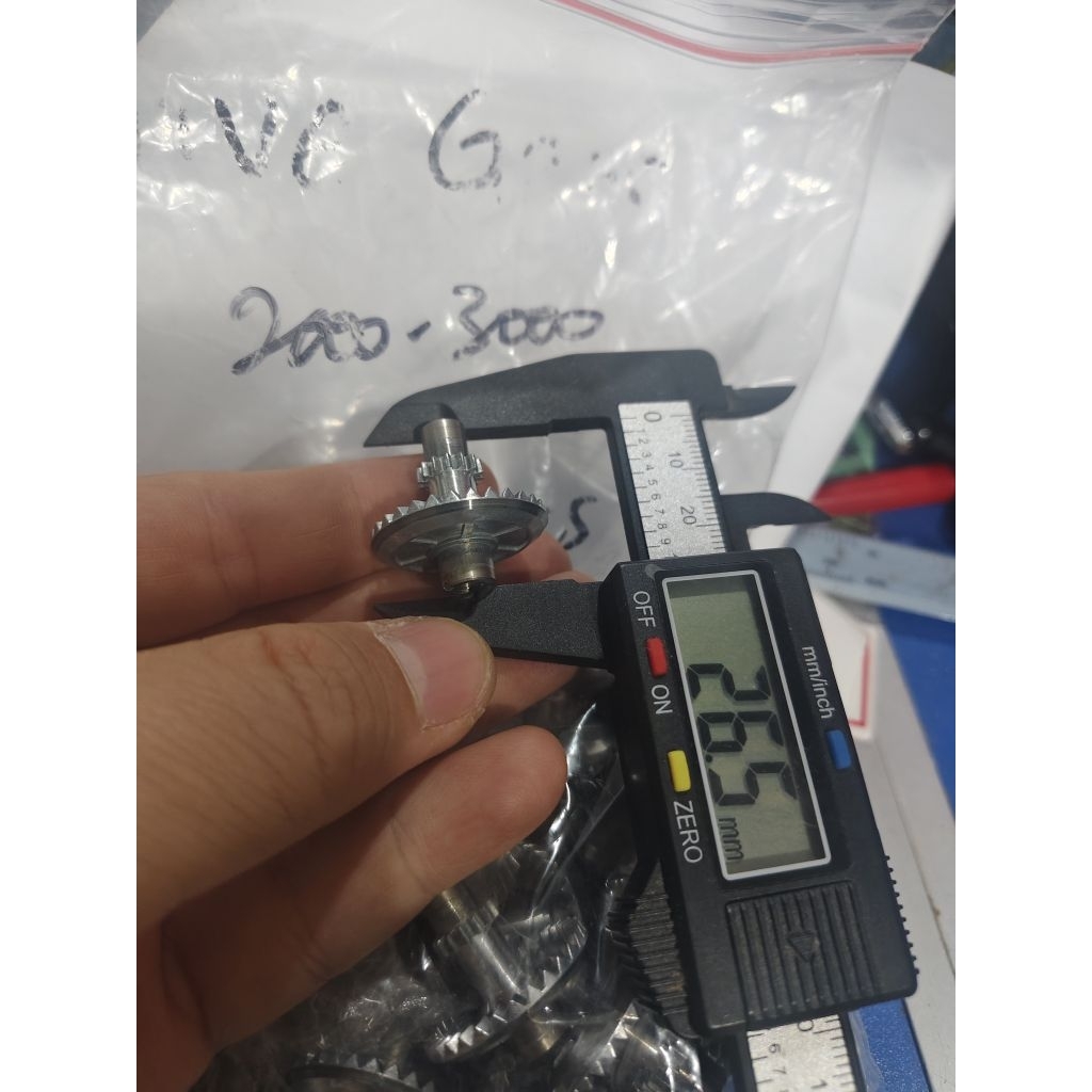 drive main gear maguro hover zander original 100 persen