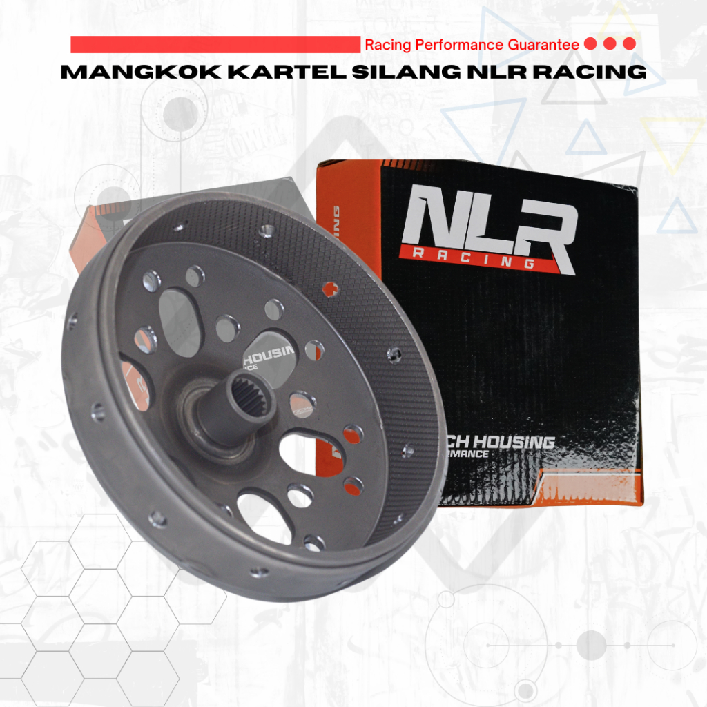 Mangkok Ganda NLR Racing – Beat FI ESP, Scoopy FI ESP, Genio – Anti slip & CVT Custom Bubut