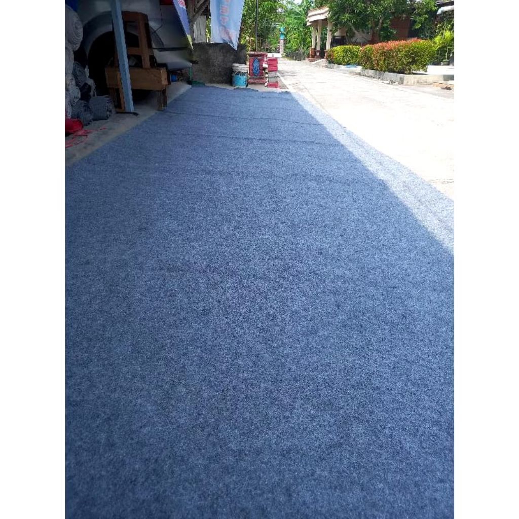 Karpet lantai bludru non woven