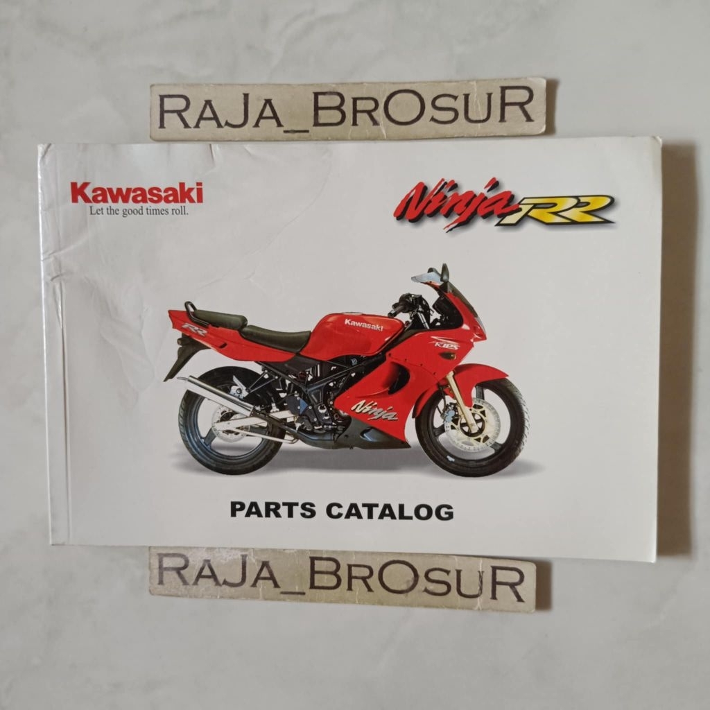 Buku Parts Catalog Katalog Kawasaki Ninja 150RR Ninja 150 RR CKD KR150 RR 2006 ORI Original