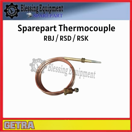 RBJ-4 Sparepart THERMOCOUPLE Gas Oven with Burner GETRA