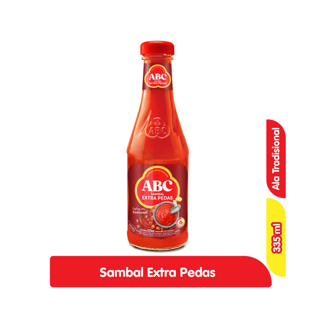 

ABC Sambal Ekstra Pedas Botol 335 ml