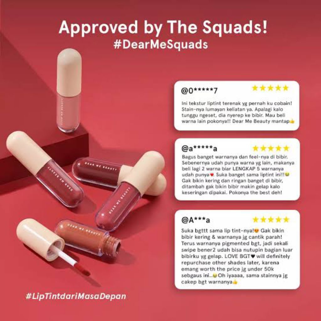 MANADO DEAR ME BEAUTY SERUM LIP TINT