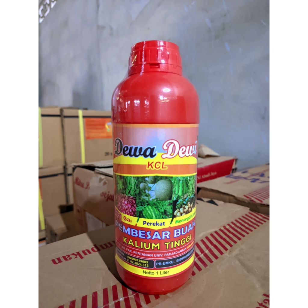 Pupuk Cair Dewa Dewi KCL (Pembesar Buah)