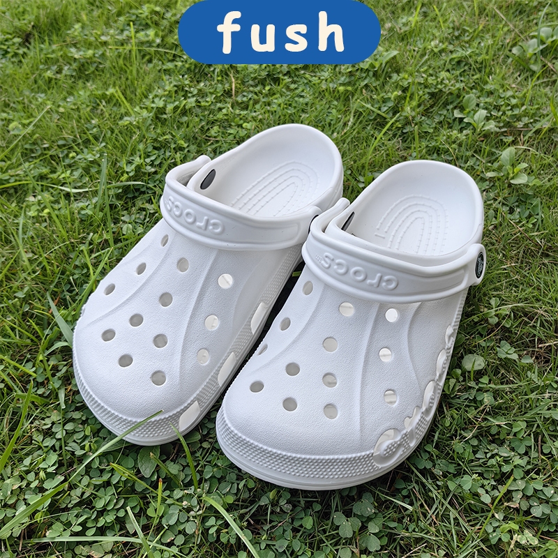 Crocs Classic Clog Unisex Anti Air Nyaman Baya Band Clog Original Bayaband man Woman Warna Putih