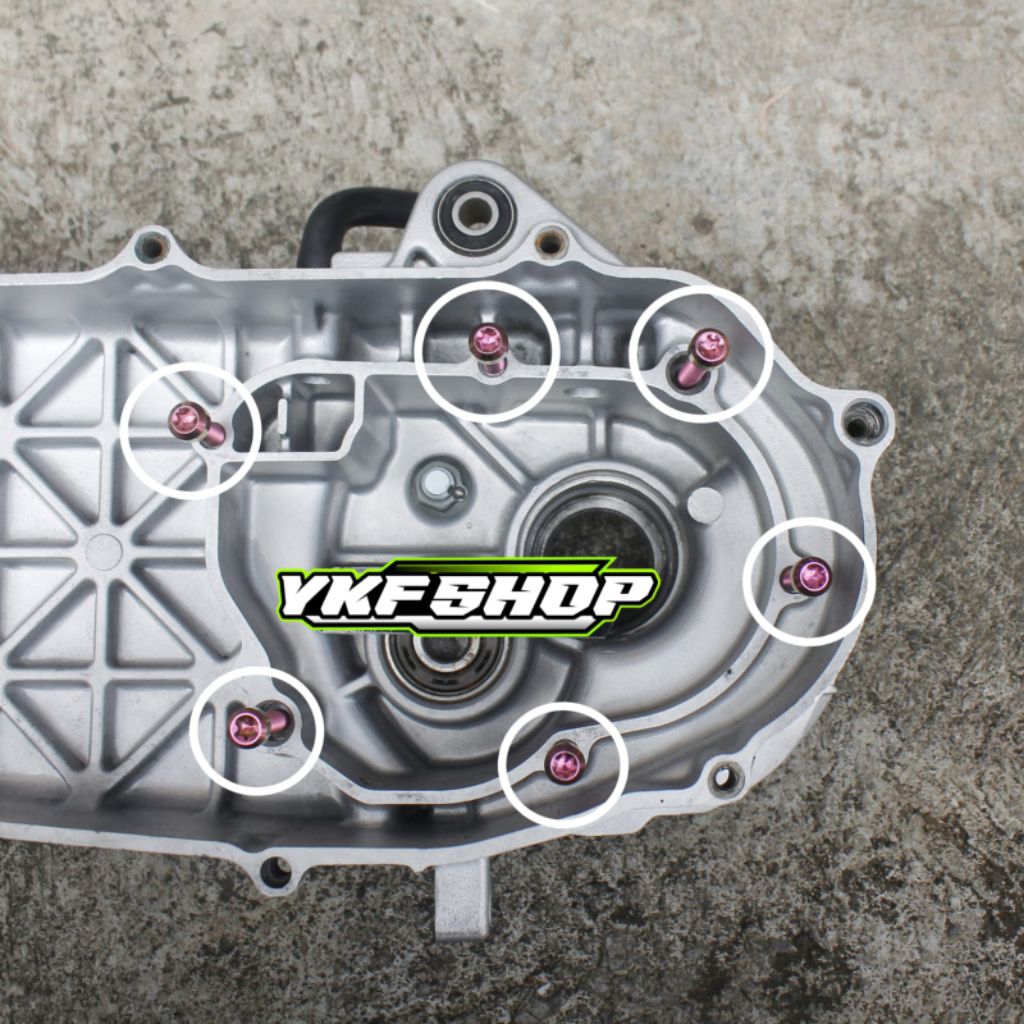 FULL SET BAUT TUTUP GARDAN GIR GEAR RASIO MIO SPORTY SMILE FINO NOUVO SOUL KARBU TITANIUM GR5 VIETNA