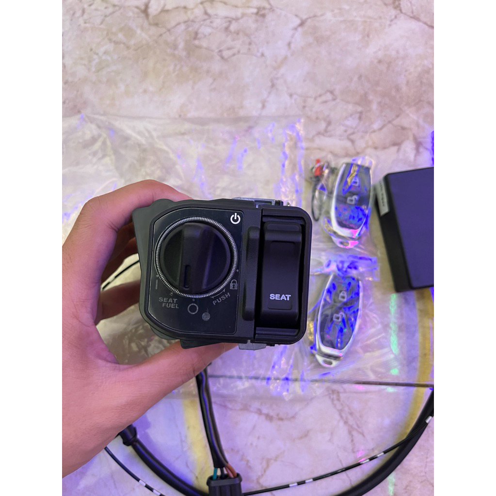 Keyless pcx 160 modul rakitan pnp tanpa coak body untuk motor scoopy, beat, vario & genio