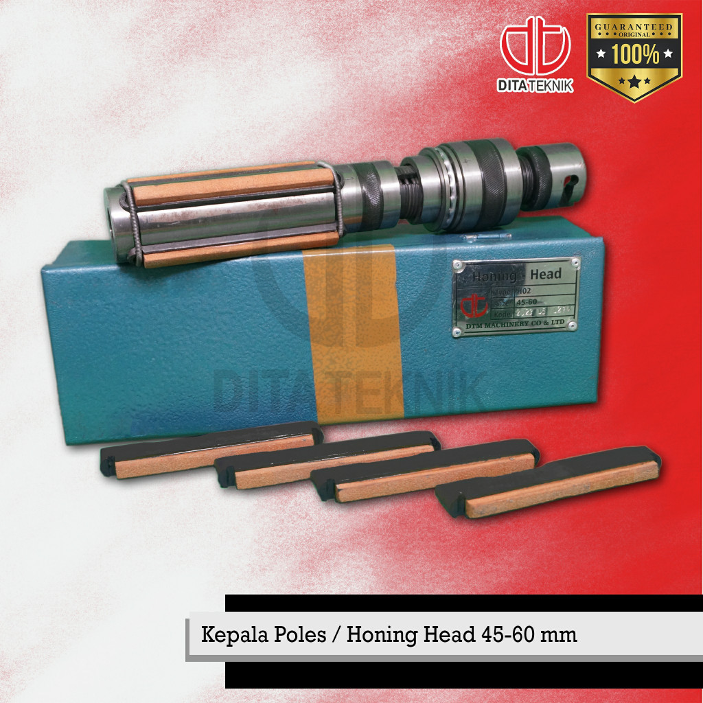 Honing Head 45 - 60 mm Kepala mesin Poles DTM cylinder boring machine