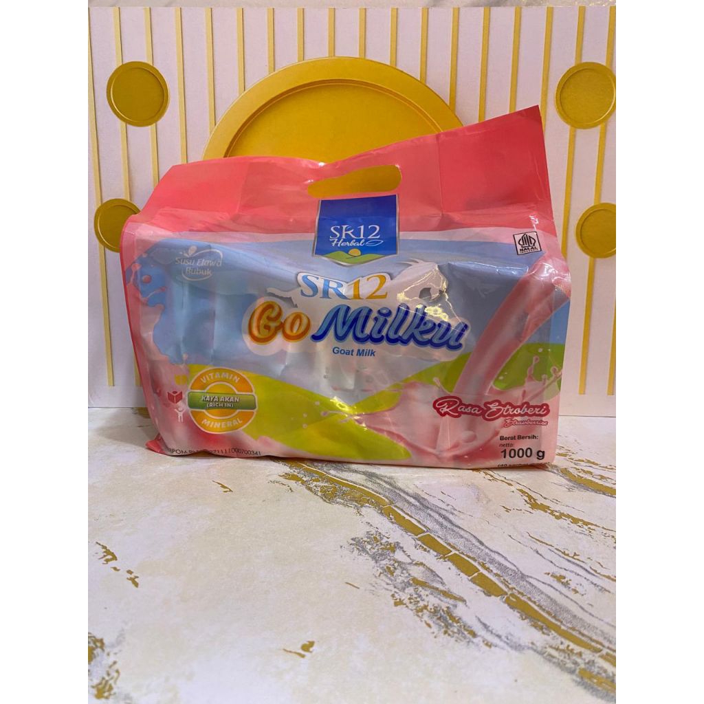 

GO MIKU SR12 susu kambing etawa original 25 gram isi 40pouch