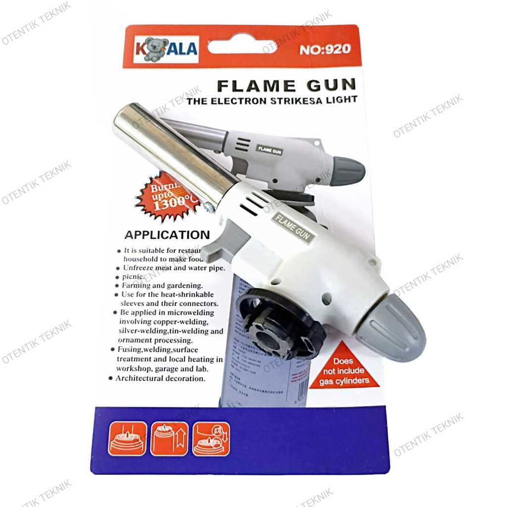 KOALA LPG GAS TORCH - KEPALA ALAT BAKAR GAS KALENGAN - PORTABLE GAS TORCH BUTANE - KEPALA GAS TORCH 