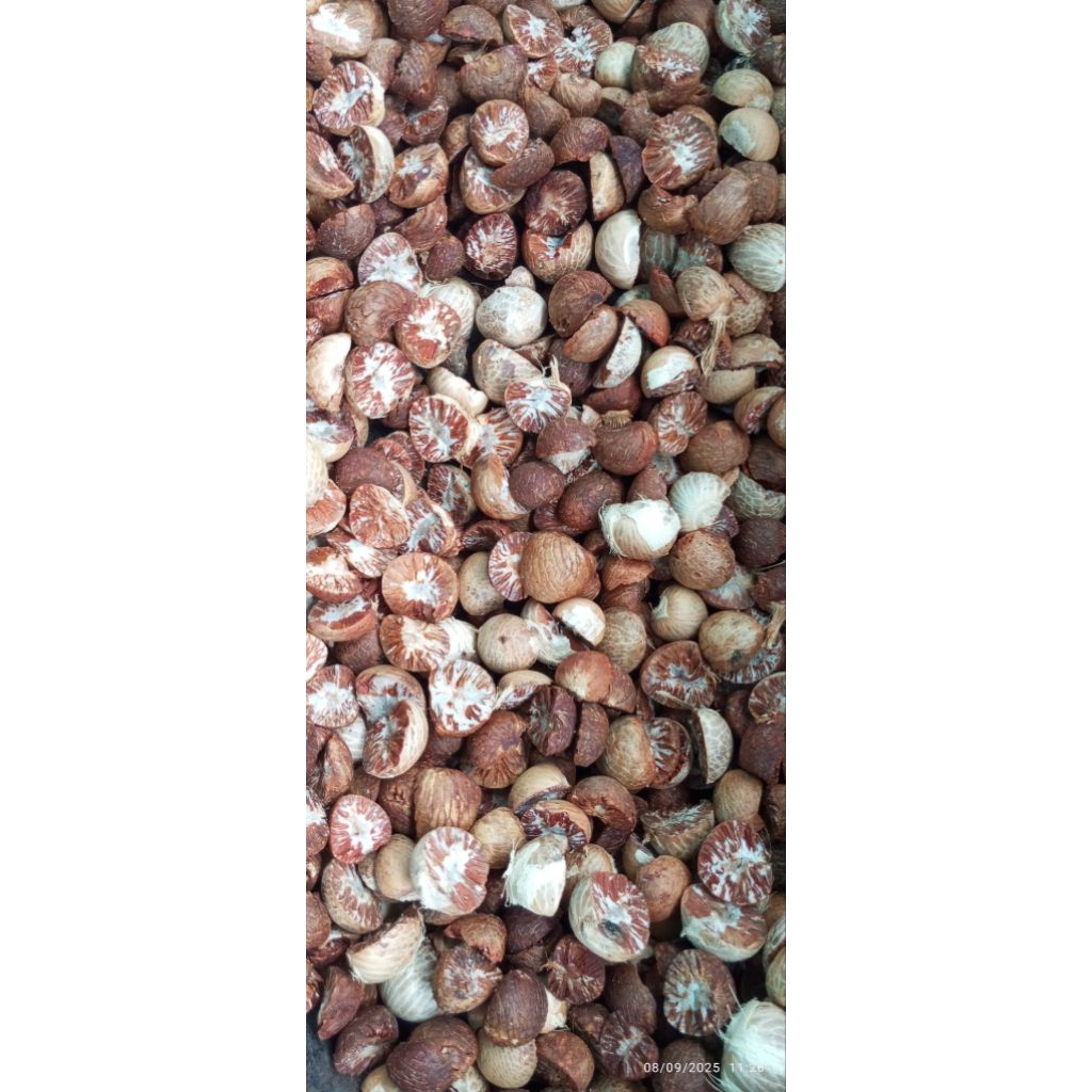 1kg PINANG BELAH  KERING
