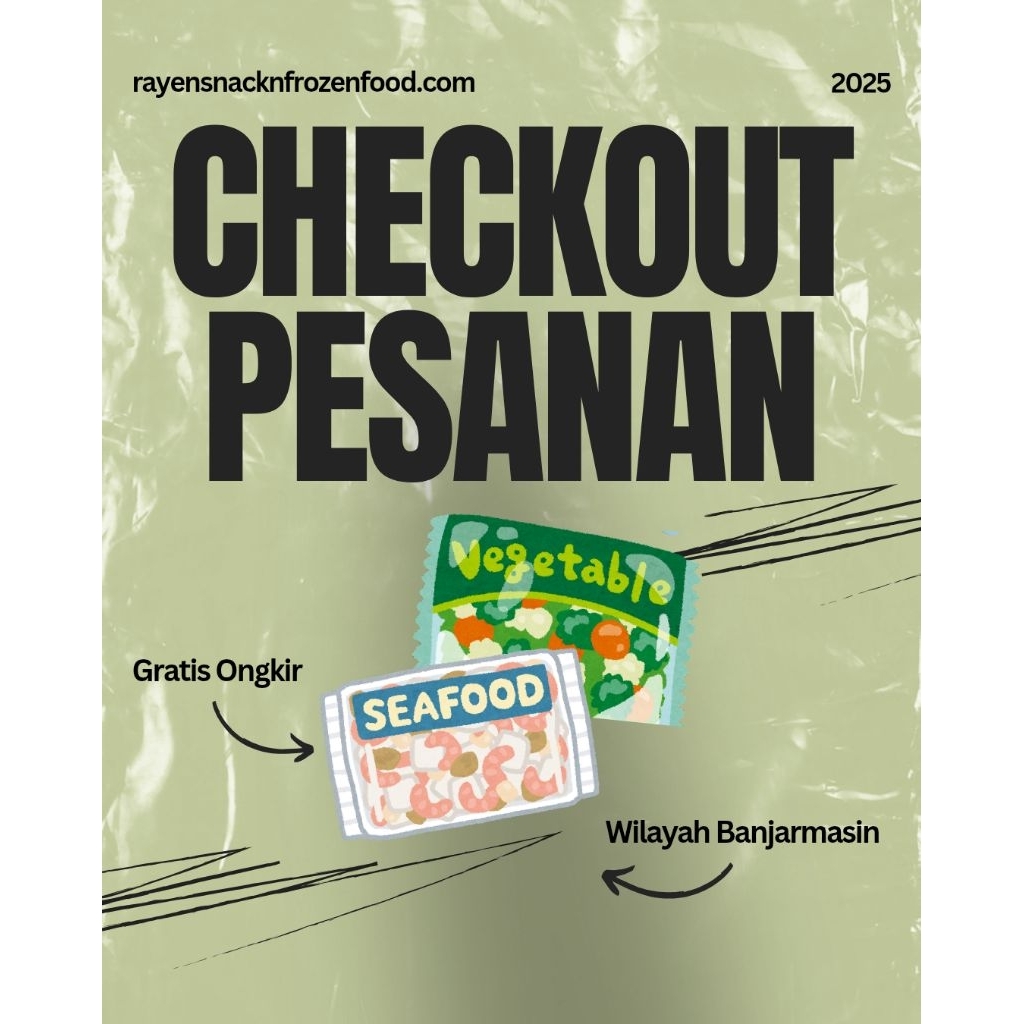 

PESANAN FROZENFOOD DKK