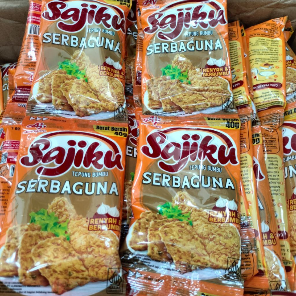 

Tepung Sajiku Serbaguna 40gram isi 5