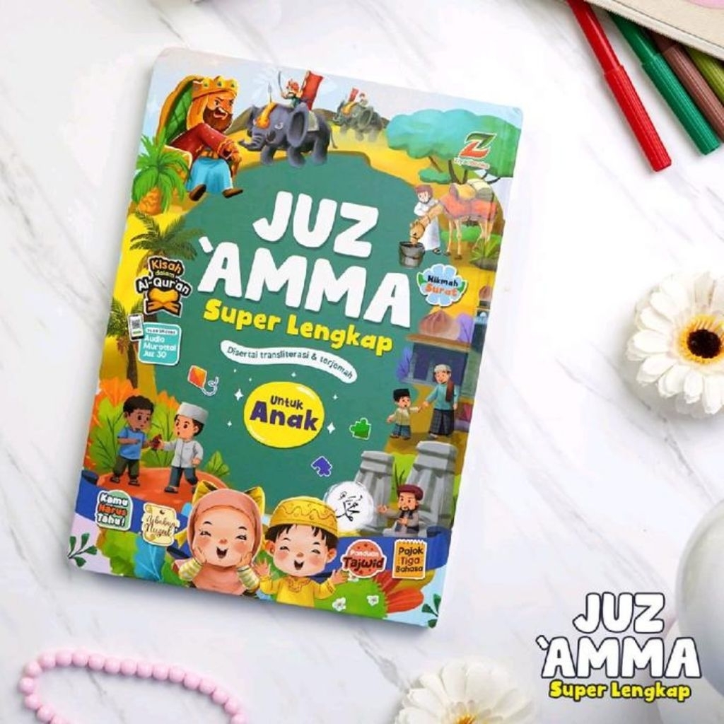 [BA x Ziyad] Juz Amma Super Lengkap Untuk Anak disertaitransliterasi dan terjemahan