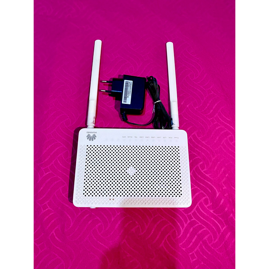 Modem router ont huawei HG8245H5 unit+adaptor