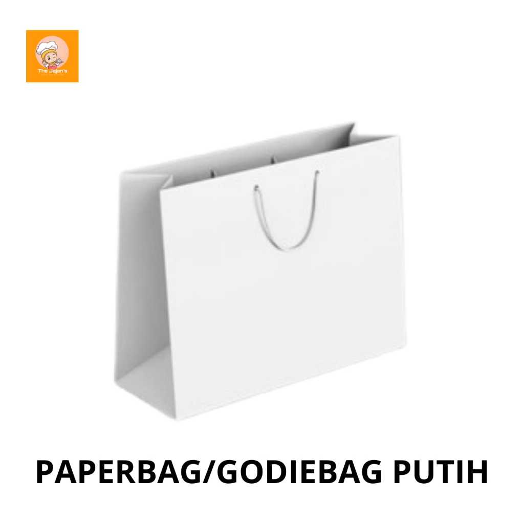 

Paper Bag Ivory Bahan kraft Talikur - Putih Polos ( satuan)