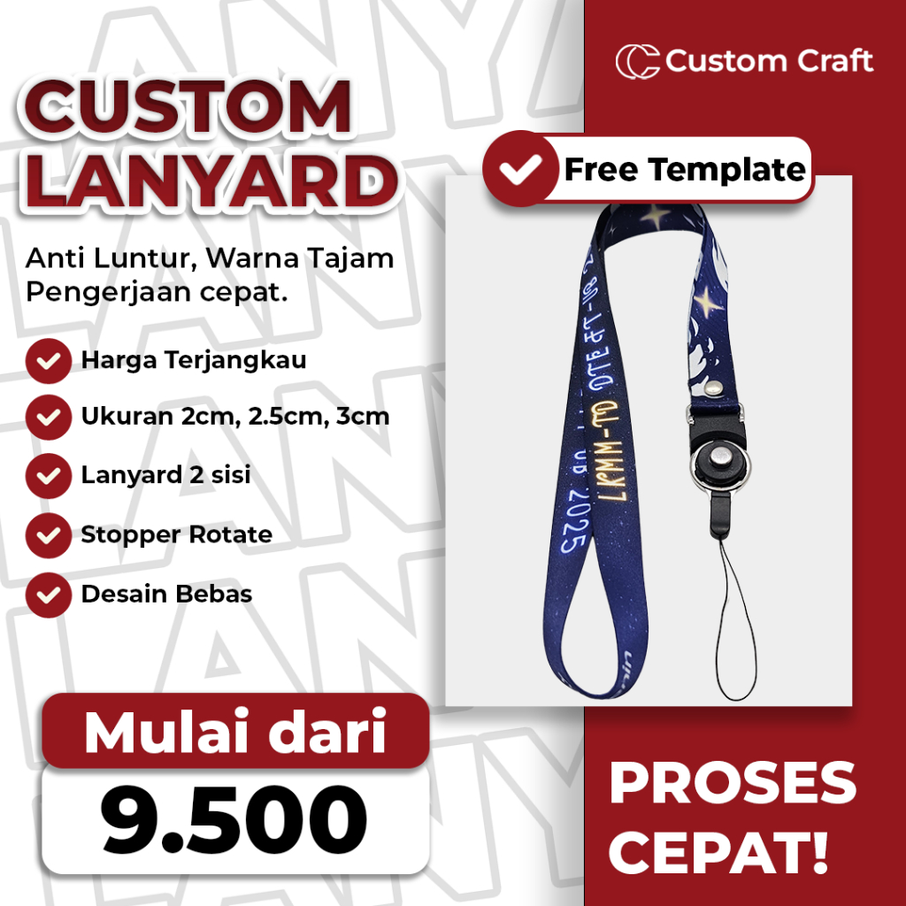 

TALI LANYARD CUSTOM FINISHING STOPPER PUTAR ROTATE UNTUK PODS DAN HANDPHONE
