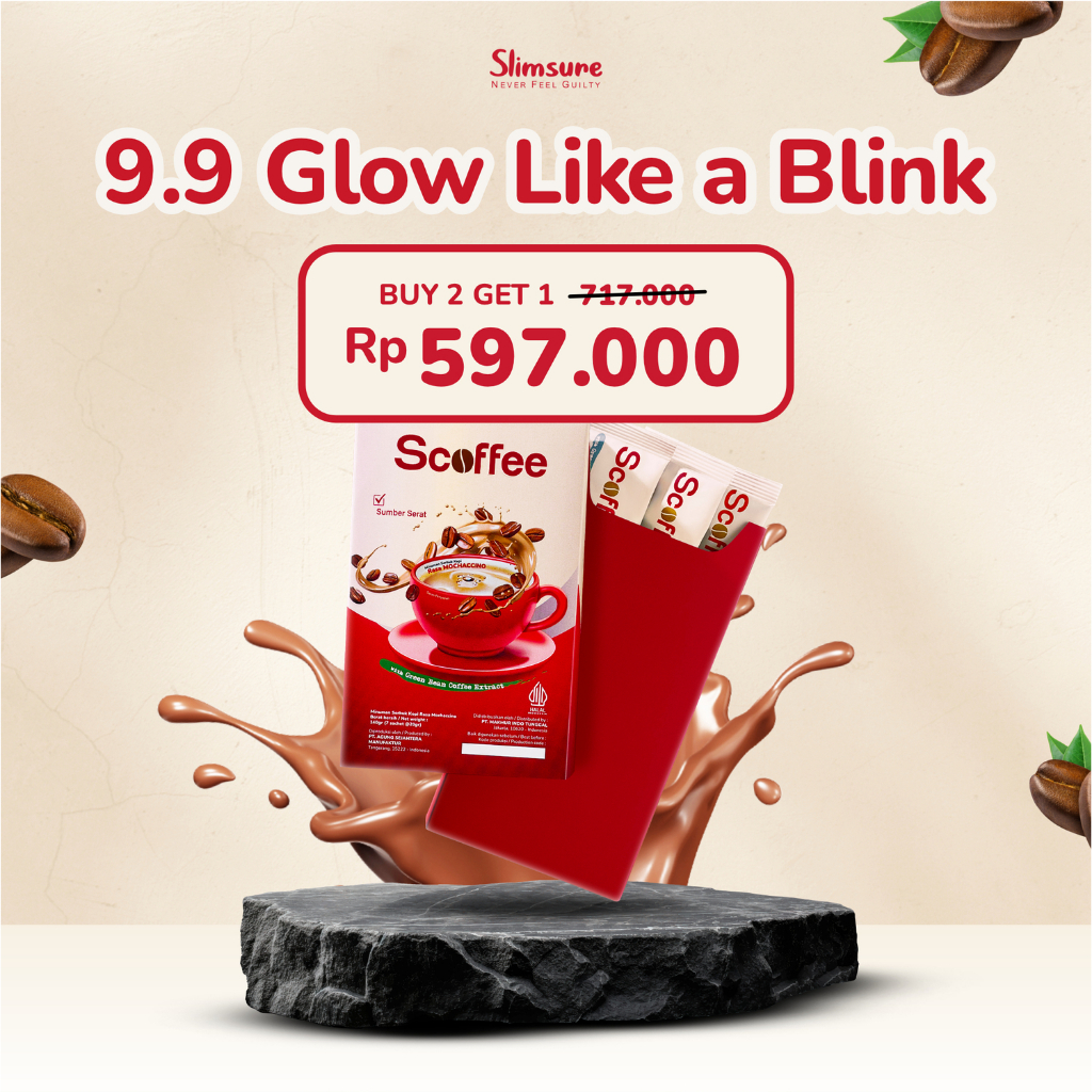 

Slimsure - S Coffee Energy | Kopi Diet Minuman Penurun Berat Badan dan Penurun Nafsu Makan - 12 Sc