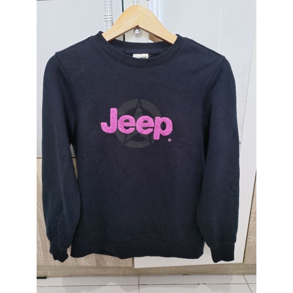 Crewneck Sweater Jeep Original Bordir Towel