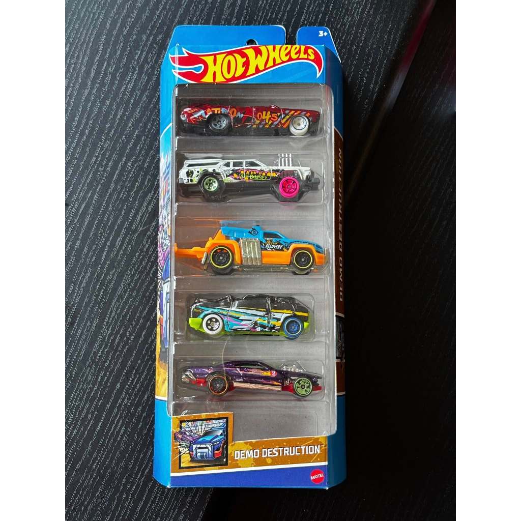 Hot Wheels 5 Pack Demo Destruction HLY71