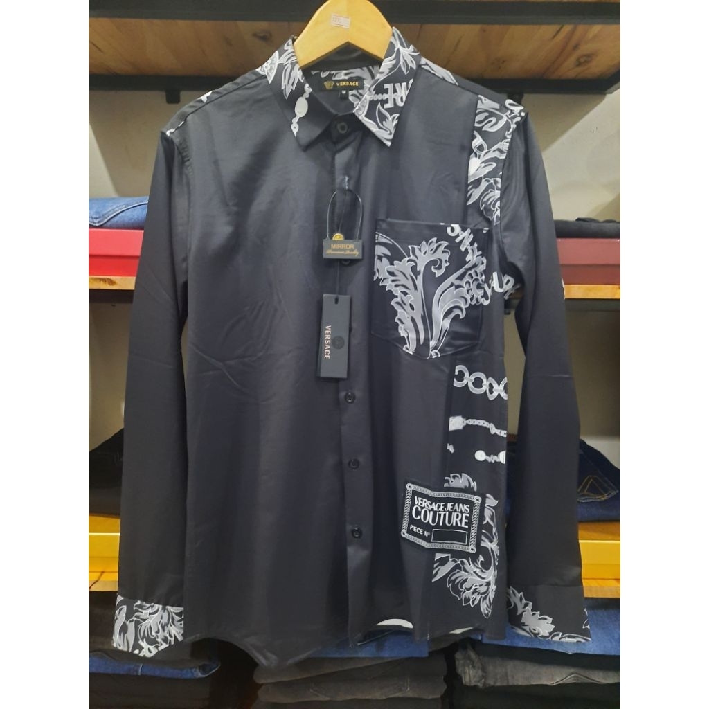 KEMEJA PRIA VERSACE HIGH QUALITY KEMEJA IMPOR SUPER ADEM