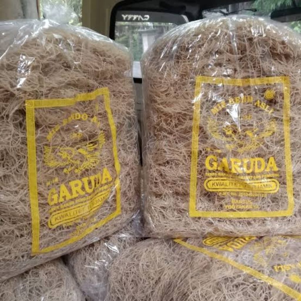 

Mie Lethek Cap Garuda Asli Bantul Mie Sehat Bebas Gluten Kemasan 1ball/5kg