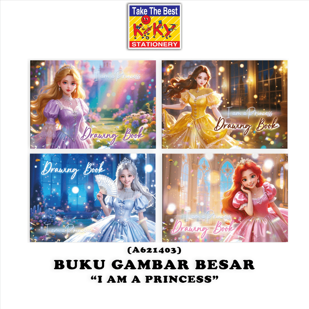 

KIKY Buku Gambar A4 (Uk. 20 x 30 cm) - 1 Buku